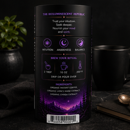 Mystic Bloom — Medium Roast Instant Mushroom Coffee