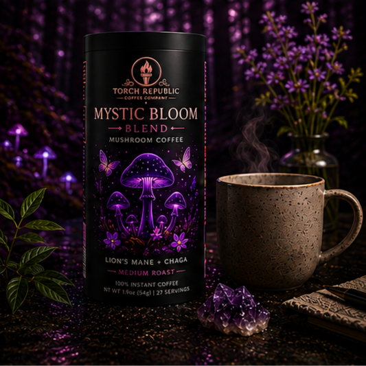 Mystic Bloom — Medium Roast Instant Mushroom Coffee