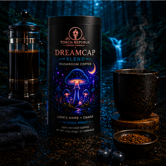 DreamCap— Medium Roast Instant Mushroom Coffee
