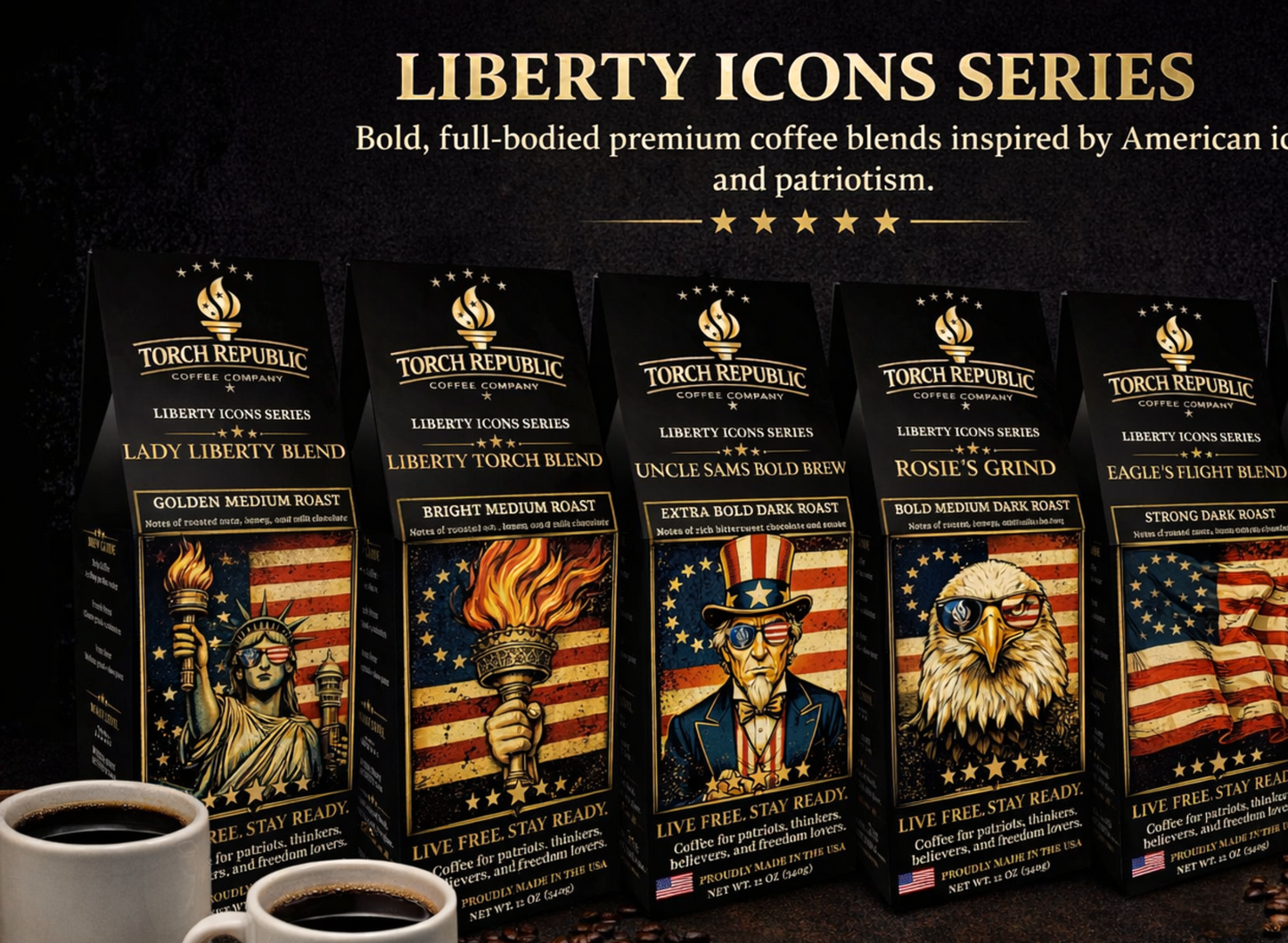 Liberty Torch Blend- Liberty Icons Series Coffee