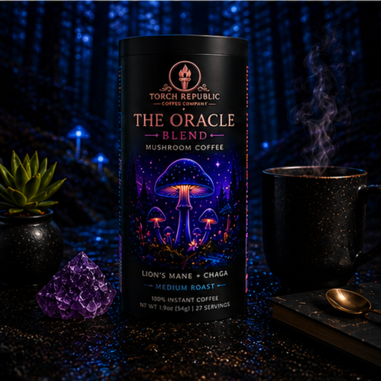 The Oracle Blend — Medium Roast Instant Mushroom Coffee