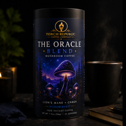 The Oracle Blend — Medium Roast Instant Mushroom Coffee