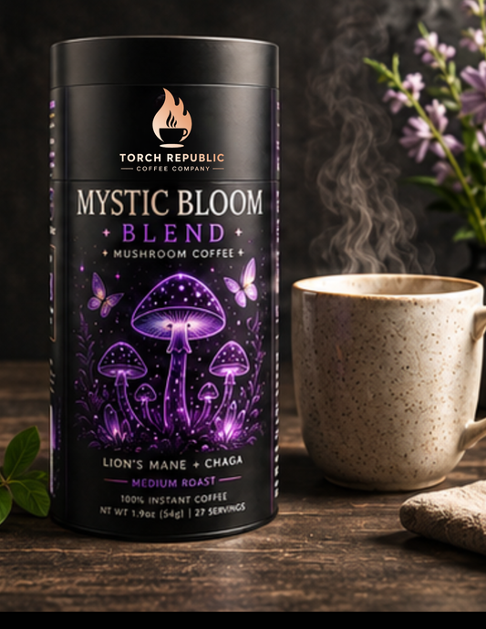 Mystic Bloom — Medium Roast Instant Mushroom Coffee