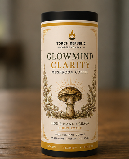 GlowMind Clarity Instant Mushroom Coffee