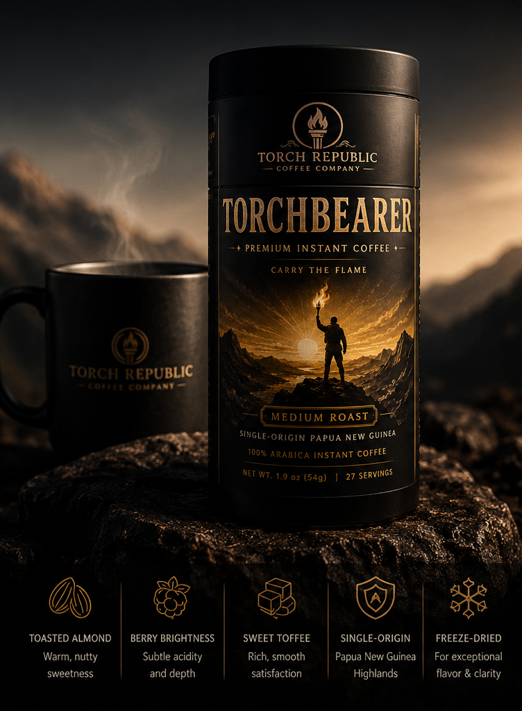 Torchbearer™ | Single-Origin Instant Coffee
