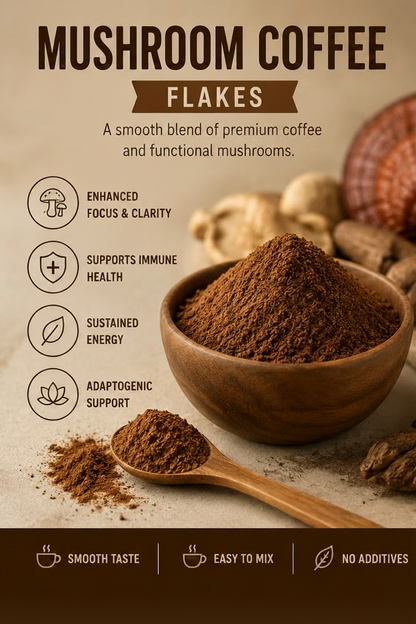 GlowMind Clarity Instant Mushroom Coffee