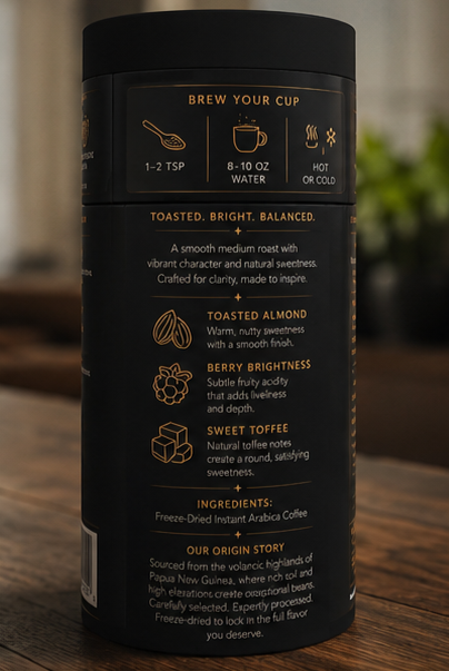 Torchbearer™ | Single-Origin Instant Coffee
